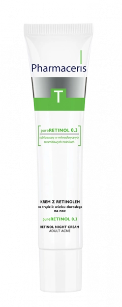 Pharmaceris T Pure Retinol 0.3 ночной крем с ретинолом  в Казахстане, интернет-аптека Aurma.kz