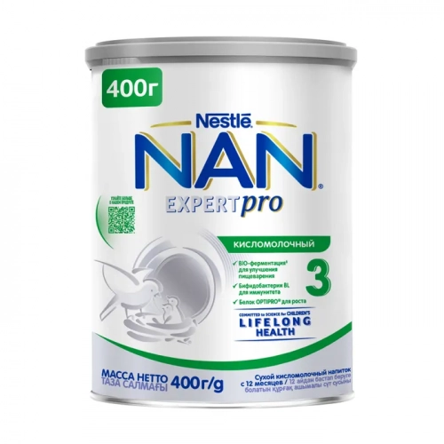Молочко Nestle NAN 3 Кисломолочный  в Казахстане, интернет-аптека Aurma.kz