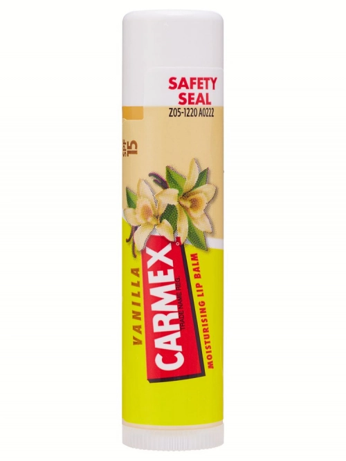 Carmex Бальзам для губ Ваниль с защитным фактором SPF 15  в Казахстане, интернет-аптека Aurma.kz