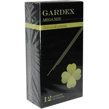 Презервативы Gardex Megasize Большой размер  в Казахстане, интернет-аптека Aurma.kz