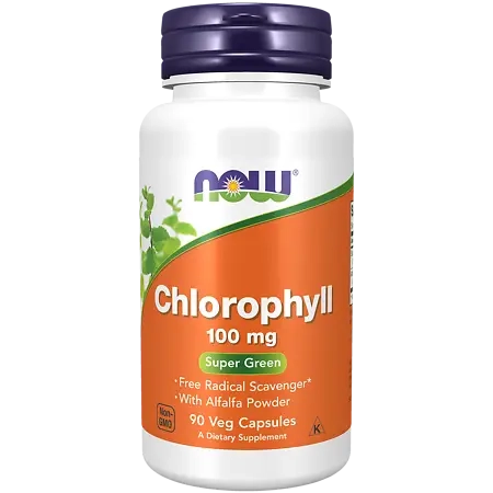 Хлорофилл (Chlorophyll) NOW Foods Капсулы в Казахстане, интернет-аптека Aurma.kz