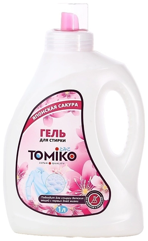 Tomiko гель для стирки японская сакура  в Казахстане, интернет-аптека Aurma.kz
