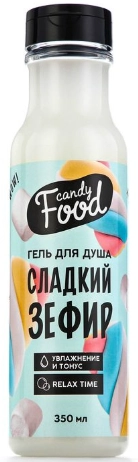 Candy Food Гель для душа Сладкий зефир  в Казахстане, интернет-аптека Aurma.kz