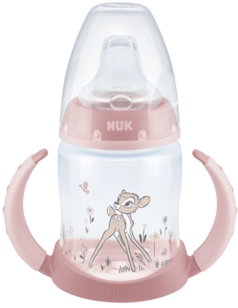 NUK Бутылочка FC+ TEMP Bambi с силиконовым наконечником для сока 6-18мес 150мл (10743313)	  в Казахстане, интернет-аптека Aurma.kz