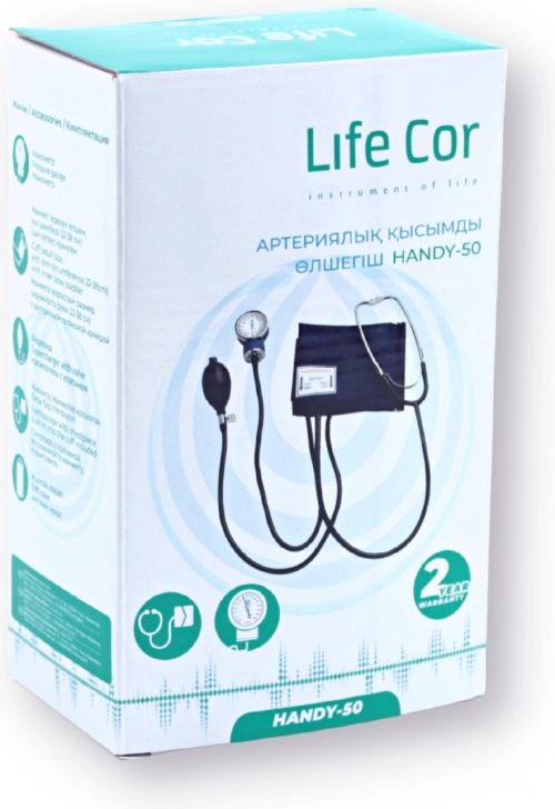 Тонометр Life Cor Handy-50 механический  в Казахстане, интернет-аптека Aurma.kz