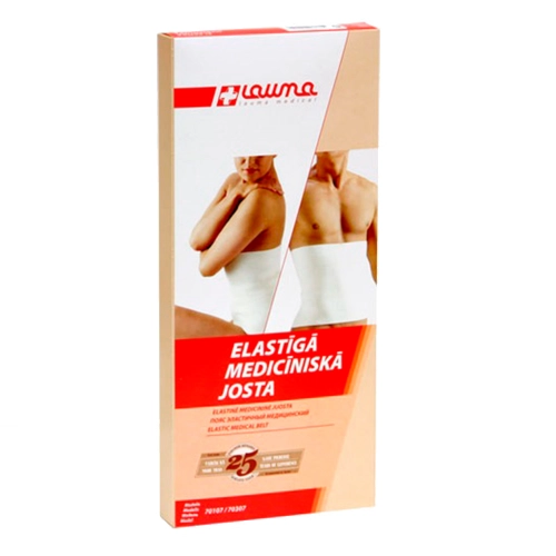 Пояс модель 70107 Lauma эластичный медицинский одношовный размер 5 (XL)  в Казахстане, интернет-аптека Aurma.kz