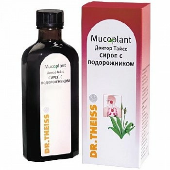 Сироп от кашля с подорожником Доктор Тайсс Сироп 100мл