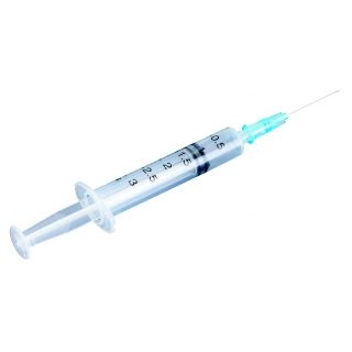 Шприц Bioject инъекционный однократного применения трехкомпонентный с иглой  в Казахстане, интернет-аптека Aurma.kz