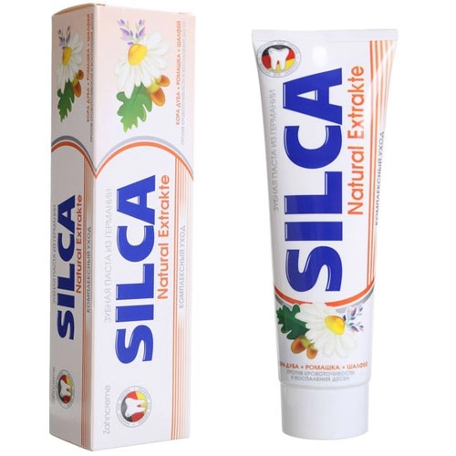 Паста зубная Silca Natural Extrakte 12299 Паста в Казахстане, интернет-аптека Aurma.kz